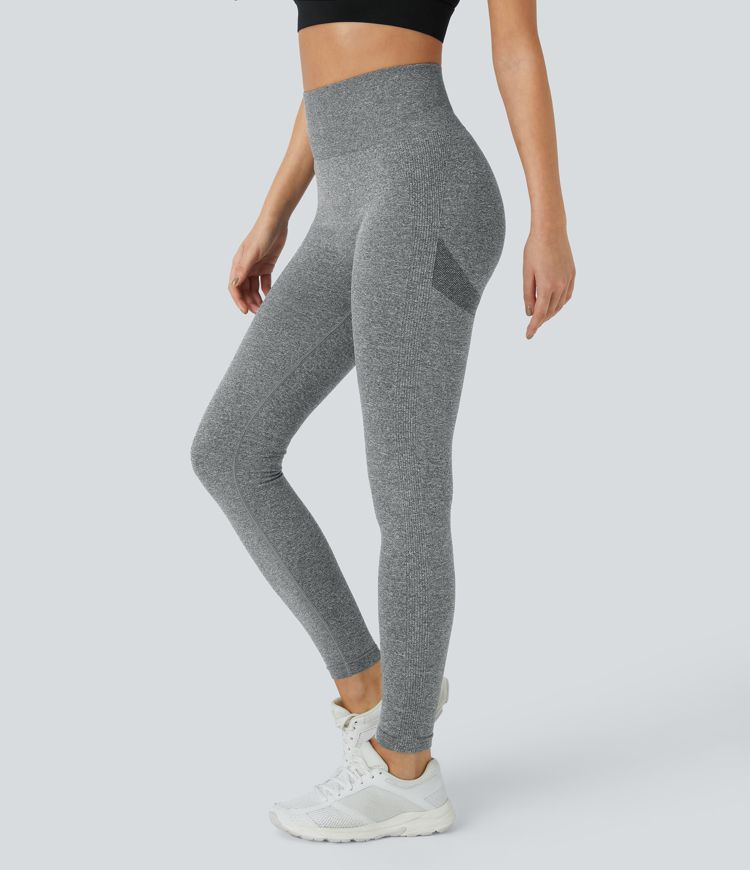 oneform seamless flow leggings mit hohem bund und gerafftem po